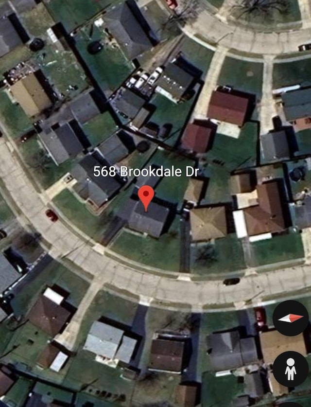 568 Brookdale Dr, West Jefferson, OH 43162 - map of property location