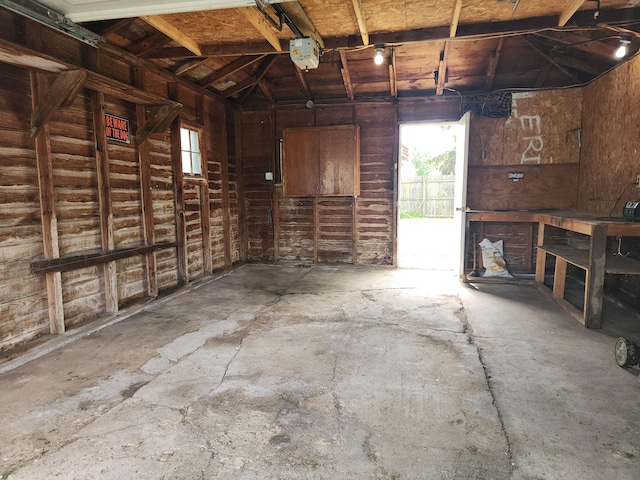 7703 County Road 91, Lewistown, OH 43333 - view of garage