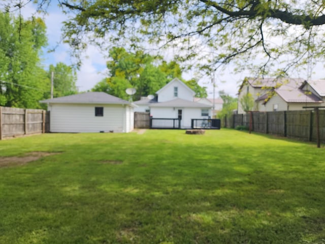 7703 County Road 91, Lewistown, OH 43333 - view of yard