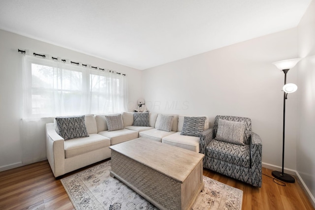 4861 Warminster Dr, Columbus, OH 43232 - living area with light wood finished floors and baseboards