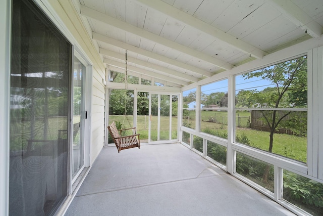 4861 Warminster Dr, Columbus, OH 43232 - unfurnished sunroom with healthy amount of natural light