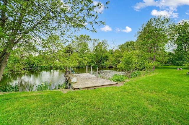 13742 State Rte 41, Jeffersonville, OH 43128 - dock with a yard and a water view