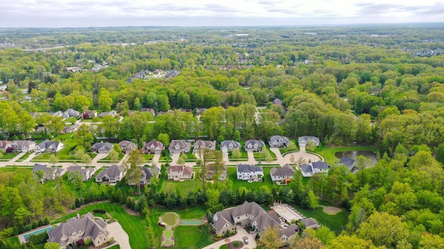 21252 Breckenridge Ln, Strongsville, OH 44149 - aerial view of residential area featuring a heavily wooded area