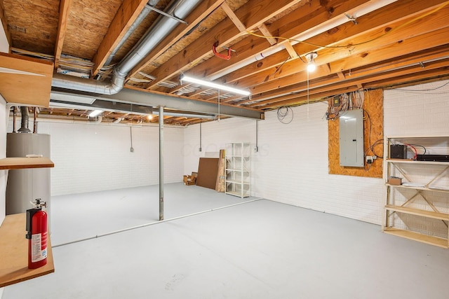 4217 Caswell Rd, Johnstown, OH 43031 - unfinished basement with electric panel