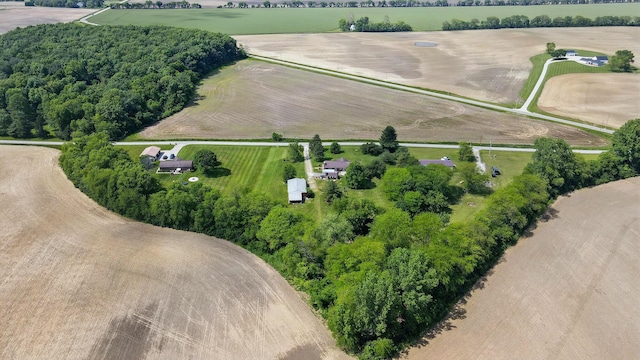 3865 Anderson Rd, Circleville, OH 43113 - aerial view of property's location featuring rural landscape