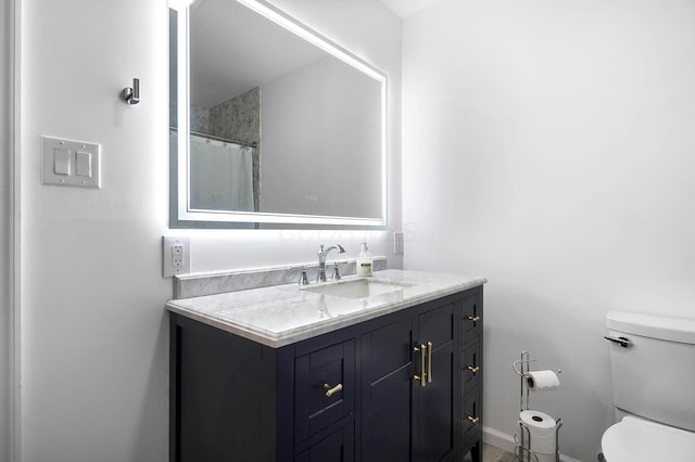 3865 Anderson Rd, Circleville, OH 43113 - bathroom featuring vanity and toilet