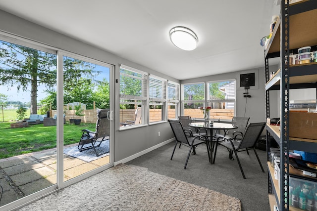2923 Falcon Bridge Dr, Columbus, OH 43232 - sunroom / solarium with outdoor lounge area and outdoor dining area