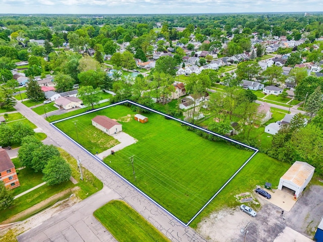 145 Sara Ave, Marion, OH 43302 - aerial view of property's location with property boundaries highlighted