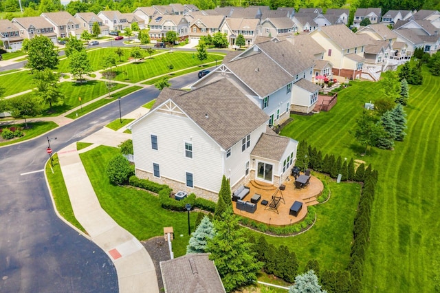 7834 Avaleen Cir N, Dublin, OH 43016 - aerial view of residential area