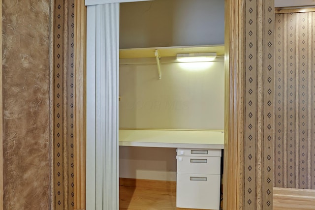 view of closet