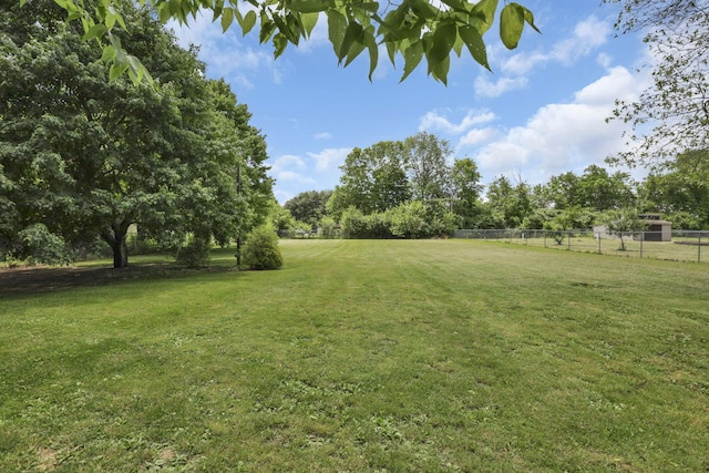 view of yard