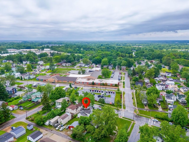 281 E Central Ave, Delaware, OH 43015 - aerial overview of property's location with nearby suburban area