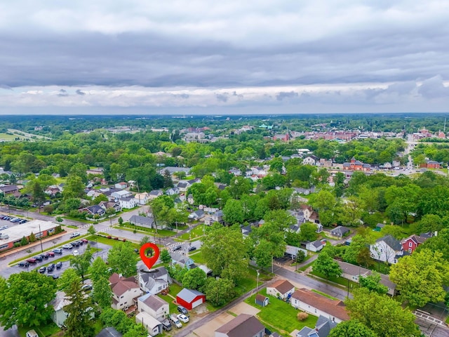 281 E Central Ave, Delaware, OH 43015 - aerial perspective of suburban area