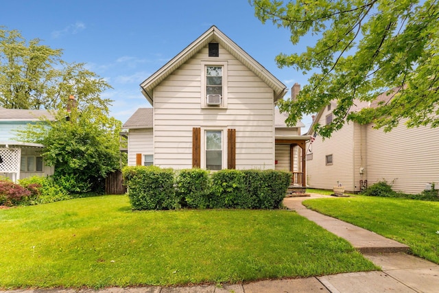 281 E Central Ave, Delaware, OH 43015 - view of front of home with a front yard