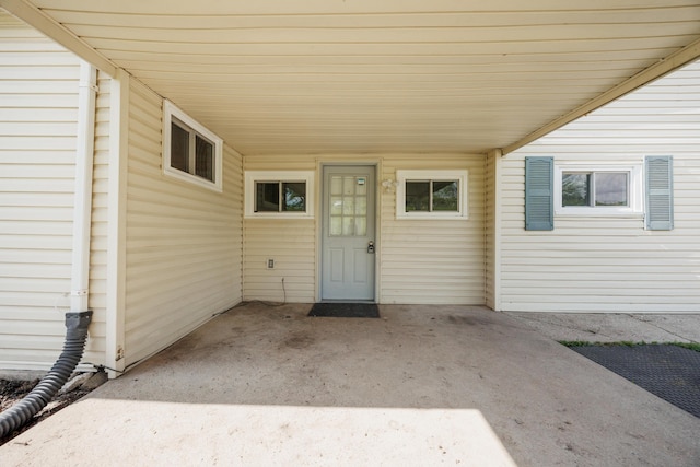 1366 Dyer Rd, Grove City, OH 43123 - view of exterior entry featuring a carport
