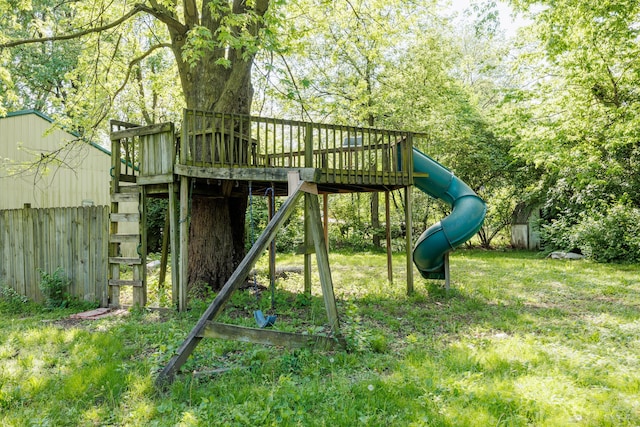 1366 Dyer Rd, Grove City, OH 43123 - view of jungle gym featuring fence