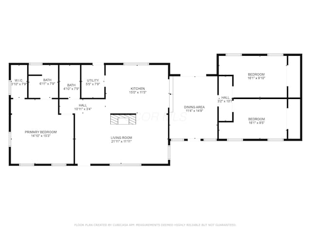 1366 Dyer Rd, Grove City, OH 43123 - floor plan / room layout