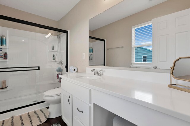 7540 Twisted Bark Dr, Canal Winchester, OH 43110 - full bathroom featuring a stall shower and vanity