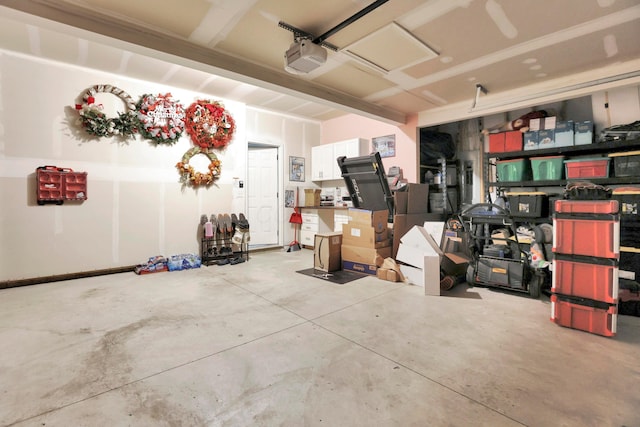 7540 Twisted Bark Dr, Canal Winchester, OH 43110 - garage with a garage door opener