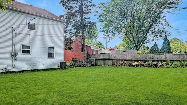 1236 Lindenwood Rd N, Columbus, OH 43229 - view of yard with cooling unit