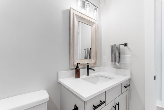 5599 Piatt Rd, Lewis Center, OH 43035 - bathroom with vanity and toilet