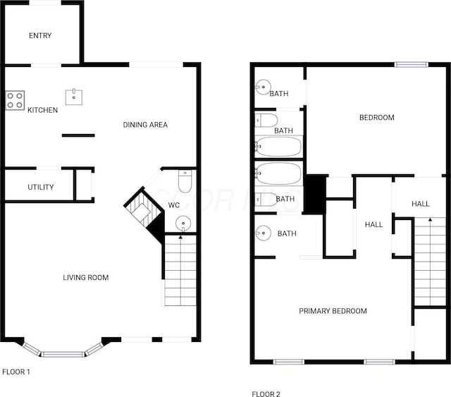 1813 Worthington Run Dr Unit A, Columbus, OH 43235 - home floor plan