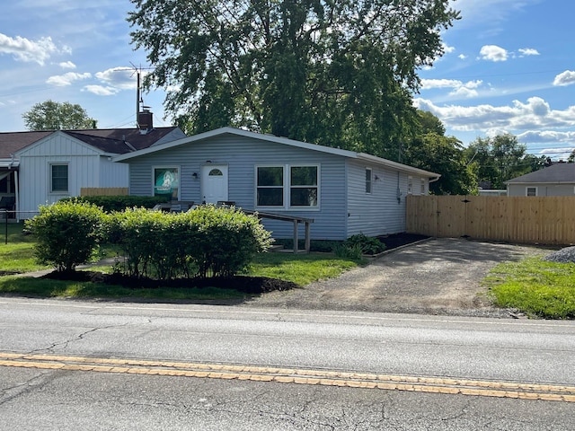 1227 Brown Rd, Columbus, OH 43223 - view of front of property featuring asphalt driveway