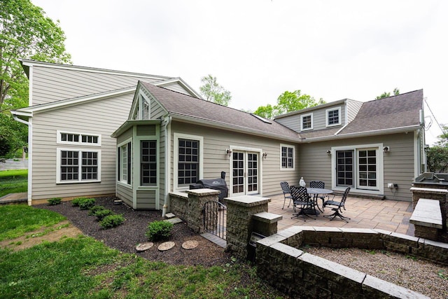 366 W S St, Worthington, OH 43085 - back of house with a patio and a shingled roof
