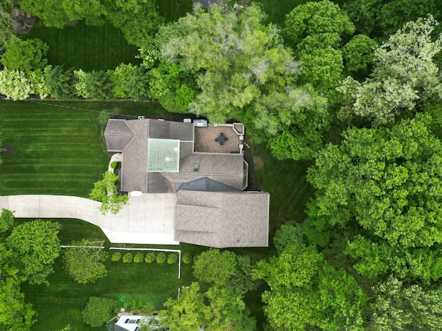 366 W S St, Worthington, OH 43085 - drone / aerial view