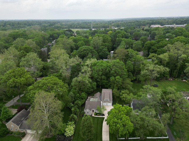 366 W S St, Worthington, OH 43085 - drone / aerial view of a heavily wooded area