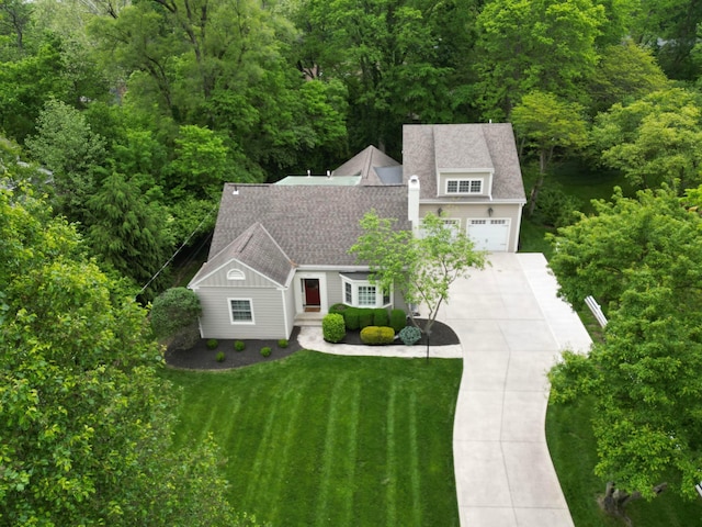 366 W S St, Worthington, OH 43085 - view of subject property featuring a forest