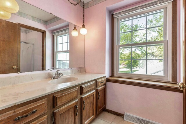 1541 Kensington Ln, Lancaster, OH 43130 - bathroom featuring vanity and tile patterned floors