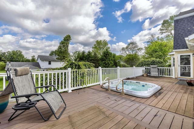1541 Kensington Ln, Lancaster, OH 43130 - view of wooden terrace