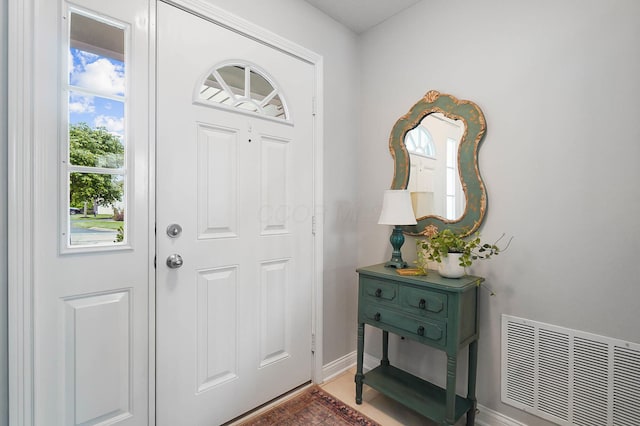 4481 Newport Loop E, Grove City, OH 43123 - entrance foyer featuring healthy amount of natural light and baseboards