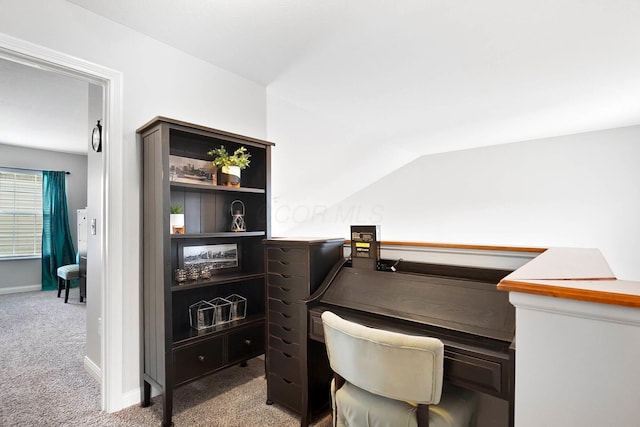 4481 Newport Loop E, Grove City, OH 43123 - carpeted office with baseboards and lofted ceiling