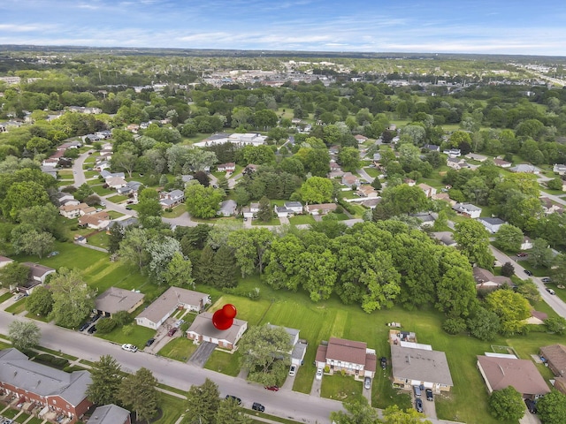 1950-1952 Bairsford Dr, Columbus, OH 43232 - aerial view of residential area with a tree filled landscape