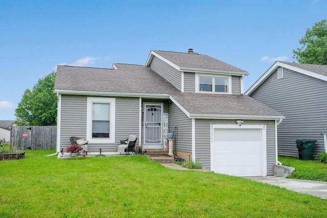 5309 Trillium Ct, Columbus, OH 43230 - split level home with a shingled roof and driveway