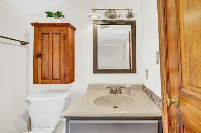 606 S 9th St, Columbus, OH 43206 - bathroom with vanity and toilet