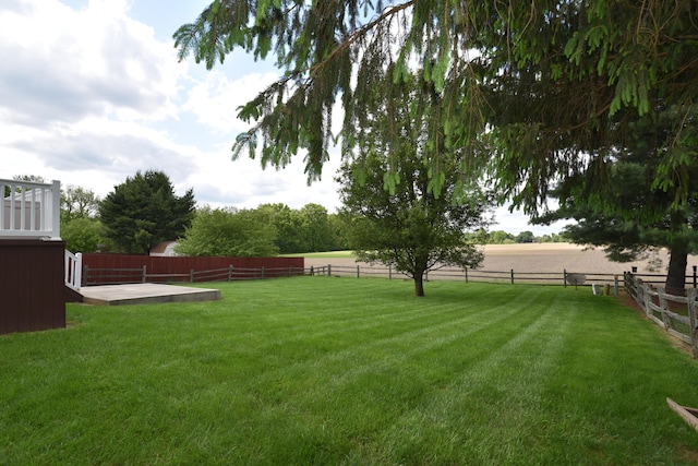 255 Oakview Ct, Pickerington, OH 43147 - view of yard with a view of countryside