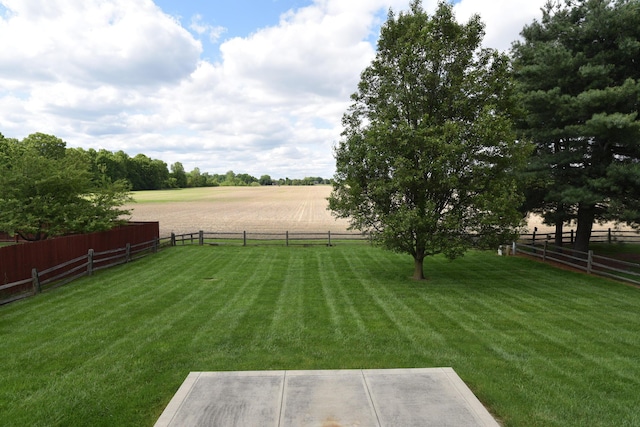 255 Oakview Ct, Pickerington, OH 43147 - view of yard with a view of countryside