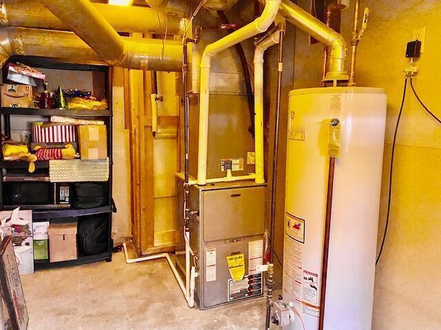 281 Bexford Rd, West Jefferson, OH 43162 - utilities with gas water heater