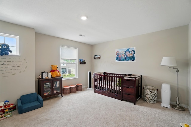 314 Sandburg Dr, Lithopolis, OH 43136 - carpeted bedroom with a crib