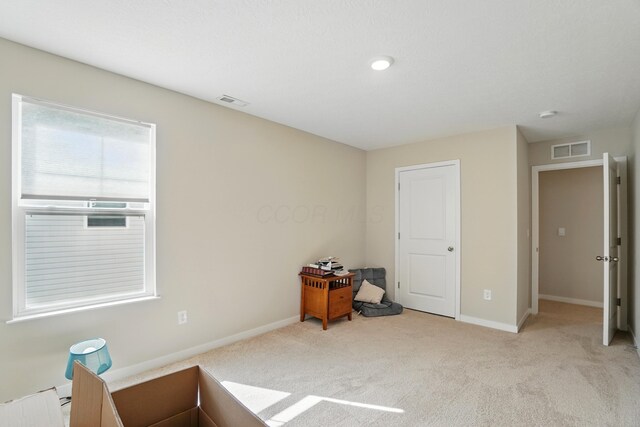 314 Sandburg Dr, Lithopolis, OH 43136 - carpeted bedroom with baseboards and a baseboard heating unit