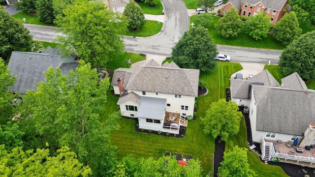 5741 Ridgewood Ave, Westerville, OH 43082 - aerial perspective of suburban area