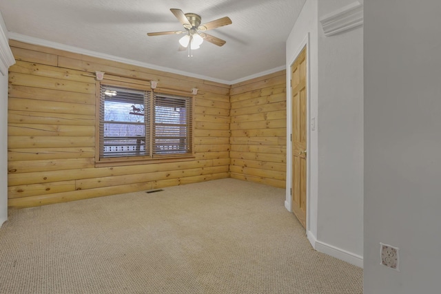 7760 Township Rd 177, Fredericktown, OH 43019 - carpeted spare room with a ceiling fan