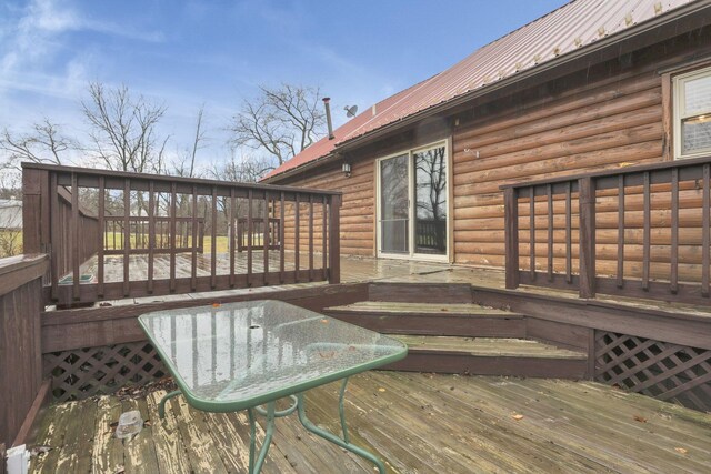 7760 Township Rd 177, Fredericktown, OH 43019 - view of deck