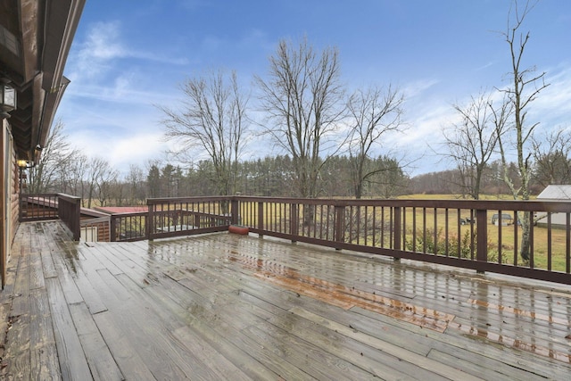 7760 Township Rd 177, Fredericktown, OH 43019 - view of wooden terrace