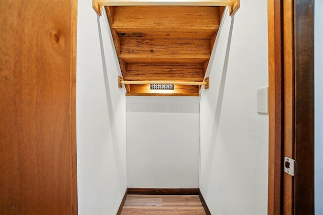 127 Saint Michelle St Unit 35B, Columbus, OH 43085 - detailed view of baseboards and wood finished floors