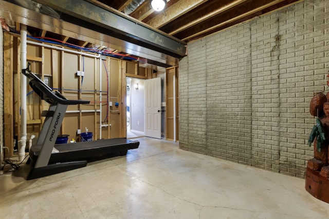 2036 Amber Wood Pl, Lancaster, OH 43130 - view of unfinished basement