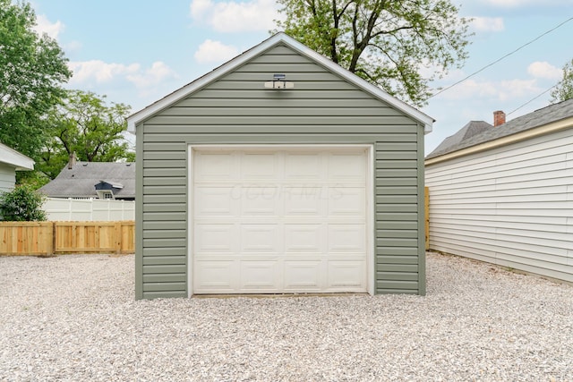 162 E Morrill Ave, Columbus, OH 43207 - view of garage